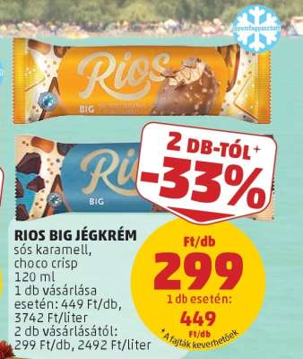 RIOS BIG JÉGKRÉM