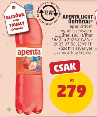 Apenta Light Üdítőital