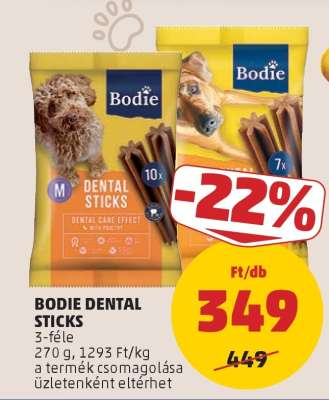 Bodie Dental Sticks