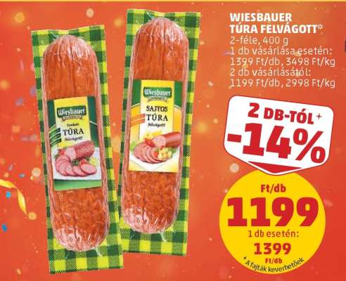WIESBAUER Túra felvágott