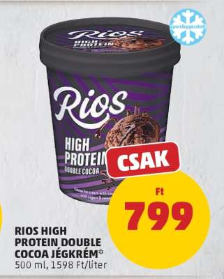 RIOS HIGH PROTEIN DOUBLE COCOA JÉGKRÉM