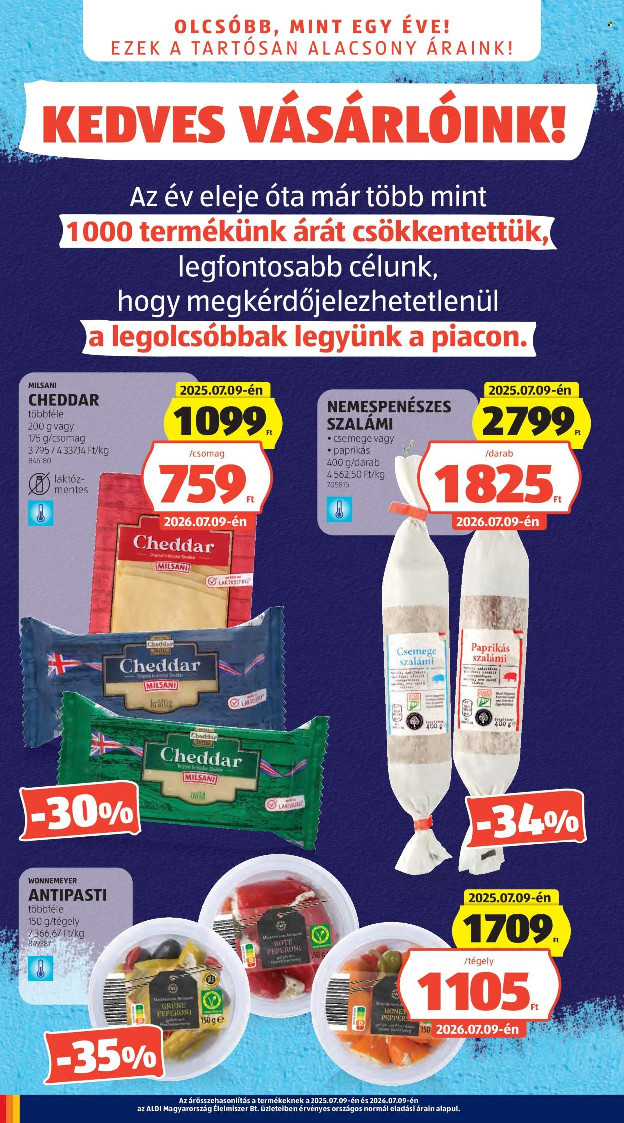 Aldi akciós újságok - 2026.07.09 - 2026.07.15. Oldal 2