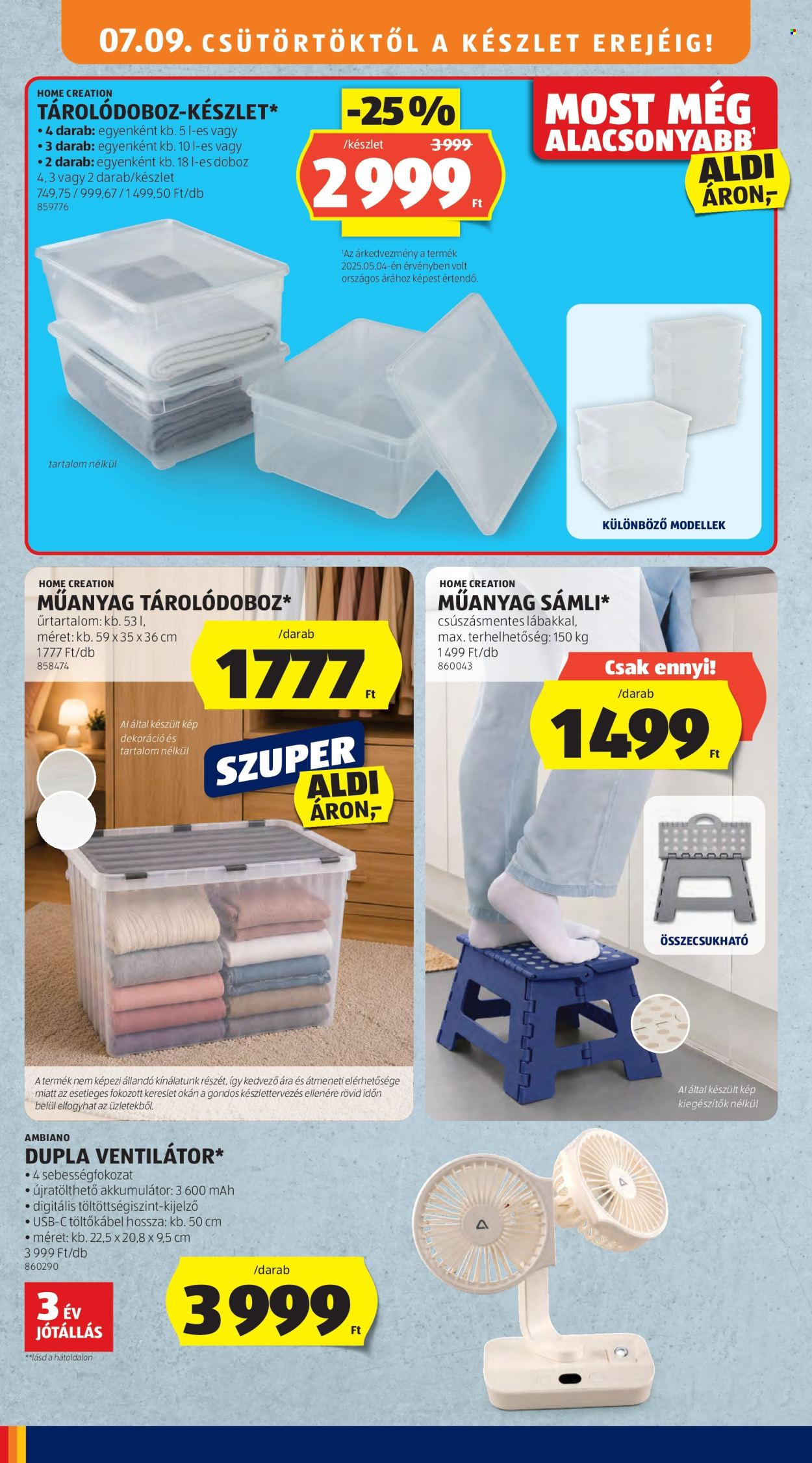 Aldi akciós újságok - 2026.07.09 - 2026.07.15. Oldal 42