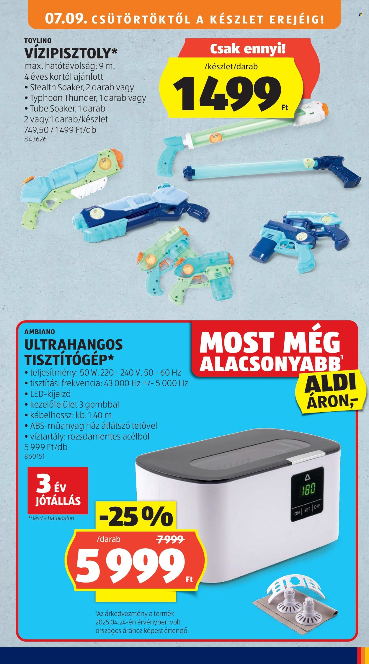 Aldi akciós újságok - 2026.07.09 - 2026.07.15. Oldal 43