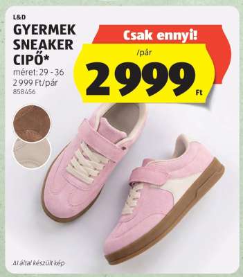 GYERMEK SNEAKER CIPŐ