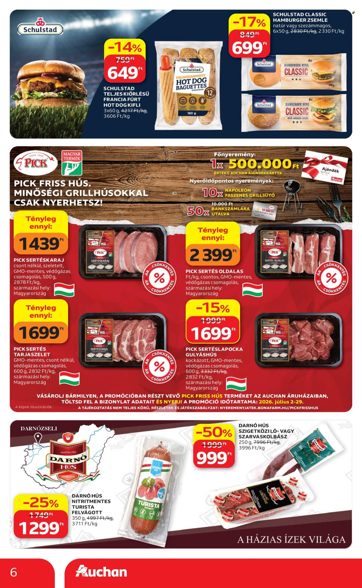 Auchan akciós újságok - 2026.07.09 - 2026.07.15. Oldal 6