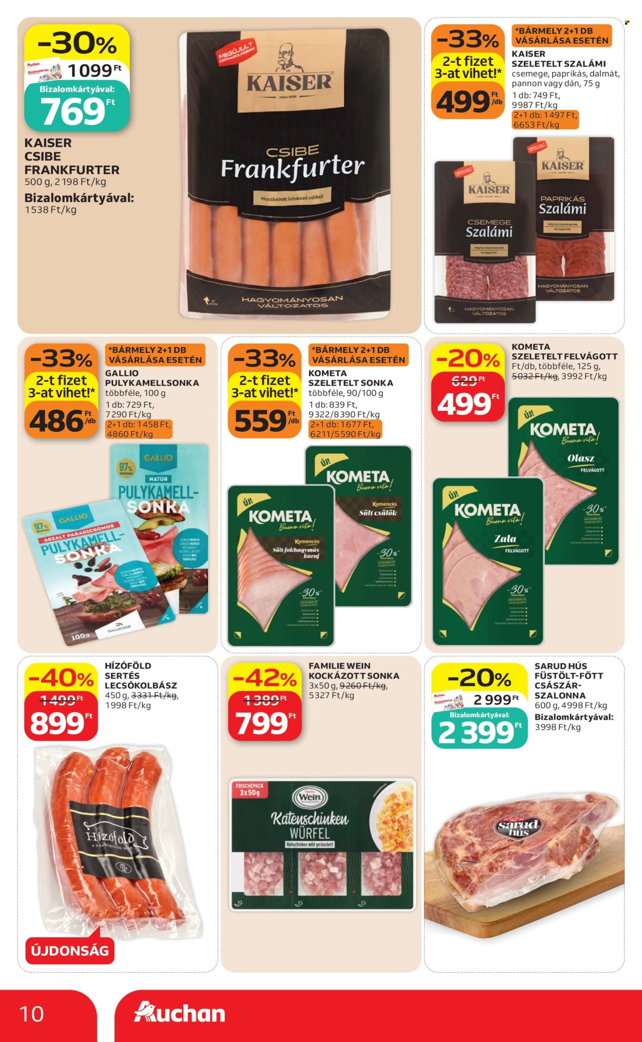Auchan akciós újságok - 2026.07.09 - 2026.07.15. Oldal 10
