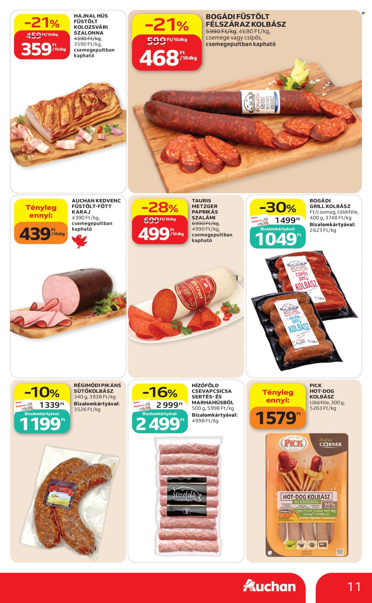 Auchan akciós újságok - 2026.07.09 - 2026.07.15. Oldal 11