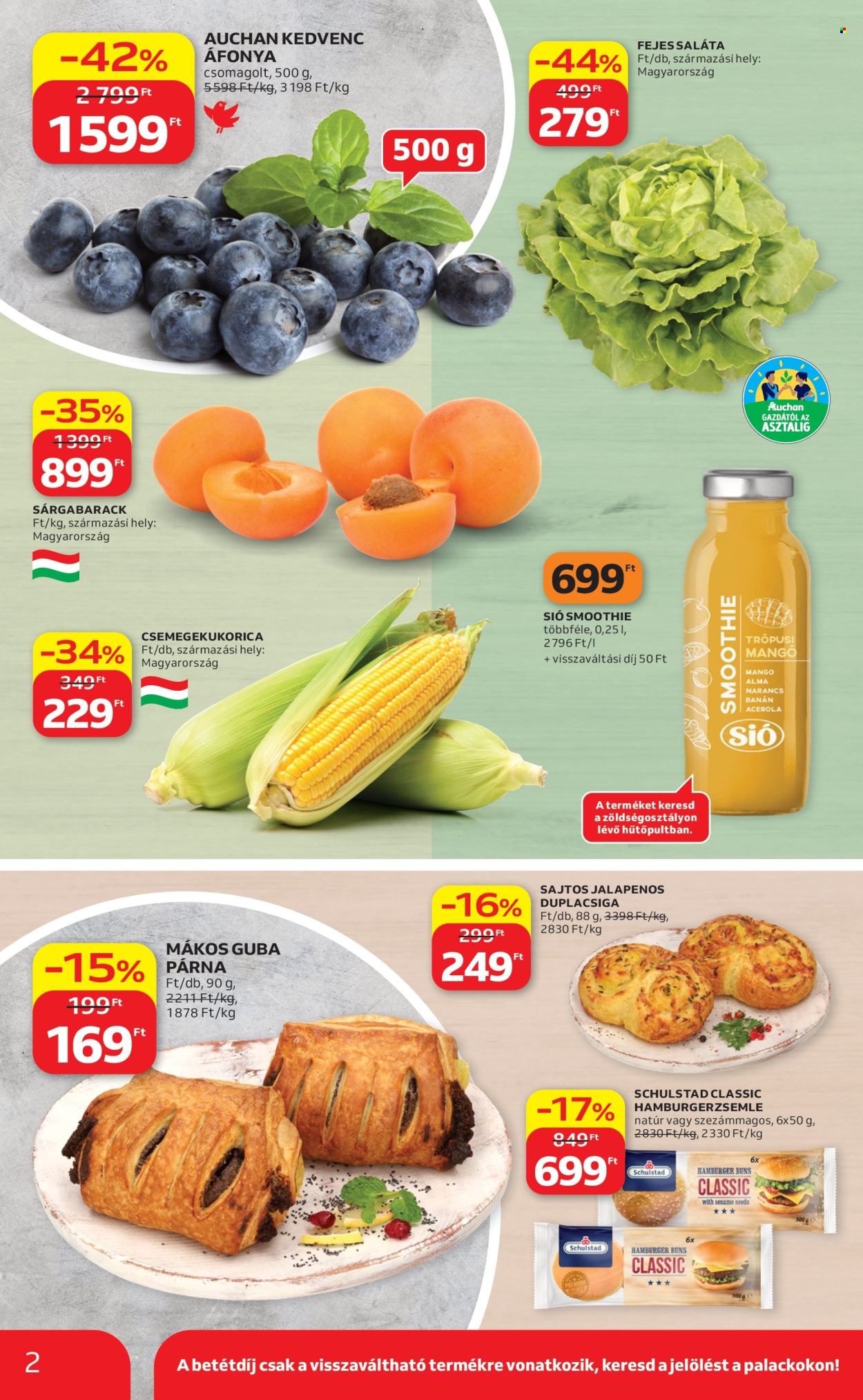 Auchan akciós újságok - 2026.07.09 - 2026.07.15. Oldal 2