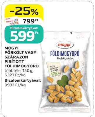 Mogyi Pörkölt vagy Szárazon Pirított Földimogyoró