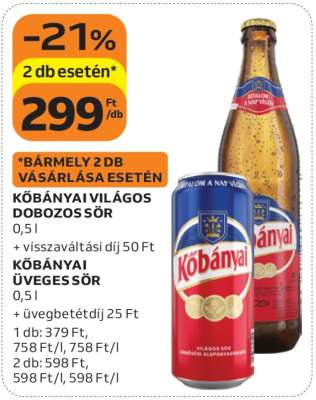 Kőbányai Világos Dobozos Sör