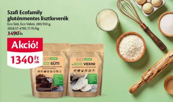 Szafi Ecofamily gluténmentes lisztkeverék