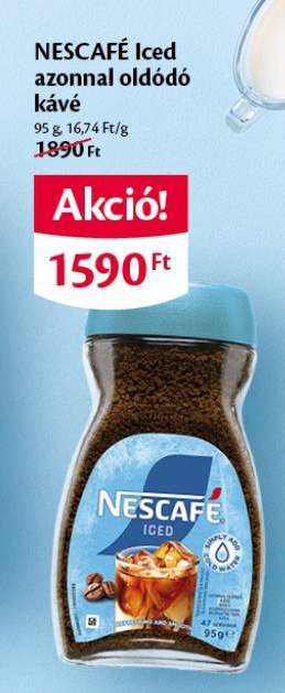 Nescafé Iced azonnal oldódó kávé