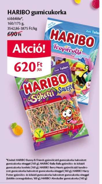HARIBO GUMICUKORKA