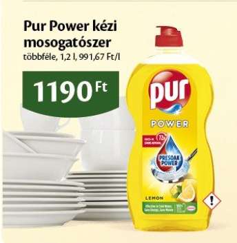 Pur Power kézi mosogatószer