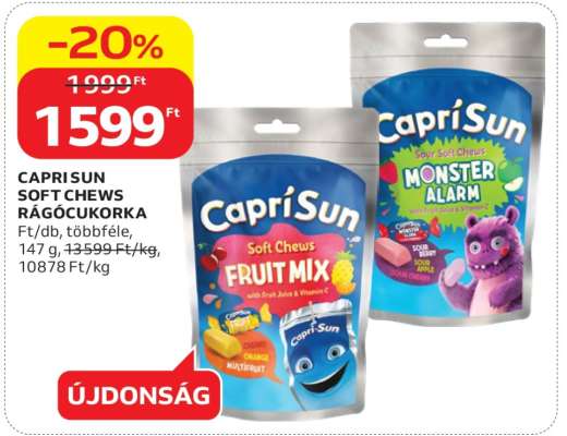 Capri Sun Soft Chews Rágócukorka