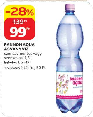 Pannon Aqua Ásványvíz