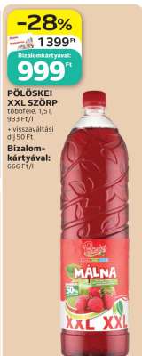 Pölöskei XXL szörp