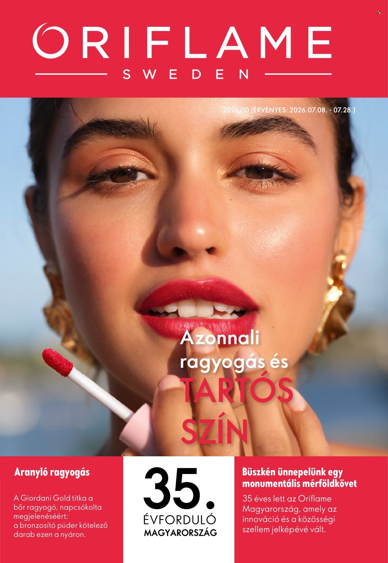 Oriflame akciós újságok - 2026.07.08 - 2026.07.28. Oldal 1
