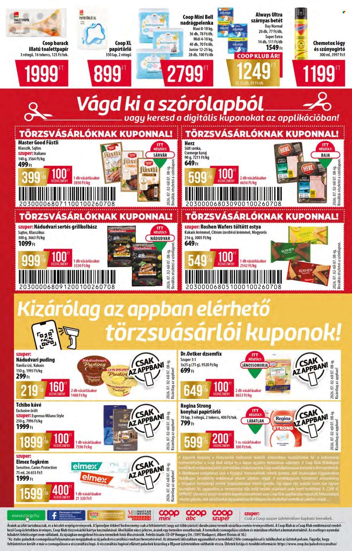 Coop akciós újságok - 2026.07.09 - 2026.07.15. Oldal 8