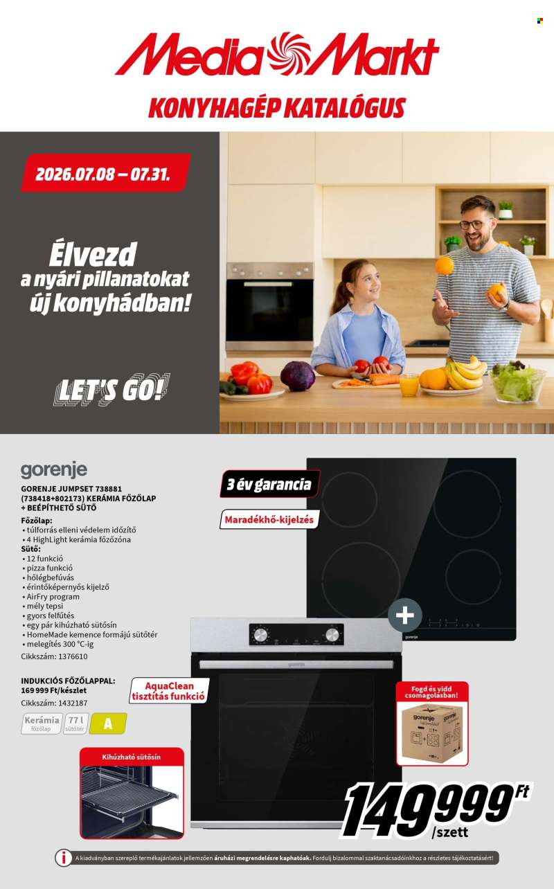 Újság MediaMarkt - 2026.07.08 - 2026.07.31.