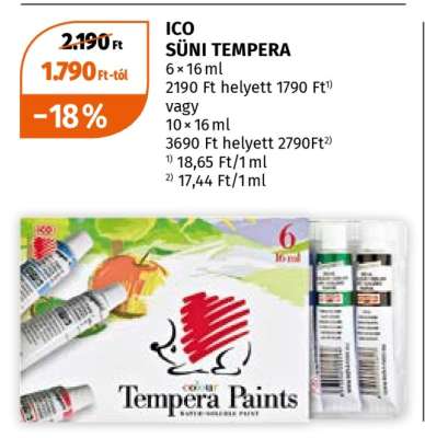 ICO Süni tempera
