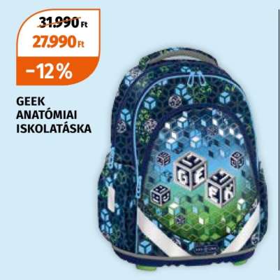 GEEK ANATÓMIAI ISKOLATÁSKA
