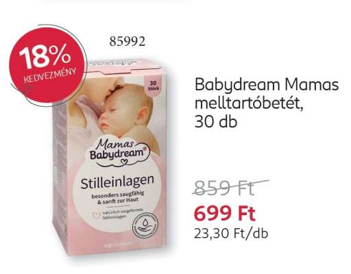 Babydream Mamas melltartóbetét, 30 db