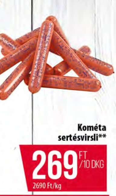 Kometa sertésvirsli
