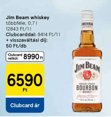 JIM BEAM WHISKEY