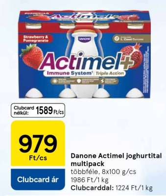 Danone Actimel joghurtital multipack