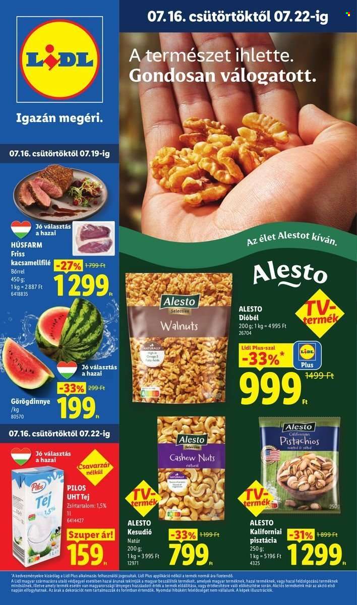 Újság Lidl - 2026.07.16 - 2026.07.22.