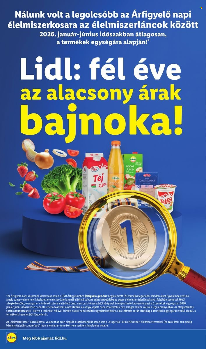Lidl akciós újságok - 2026.07.16 - 2026.07.22. Oldal 2