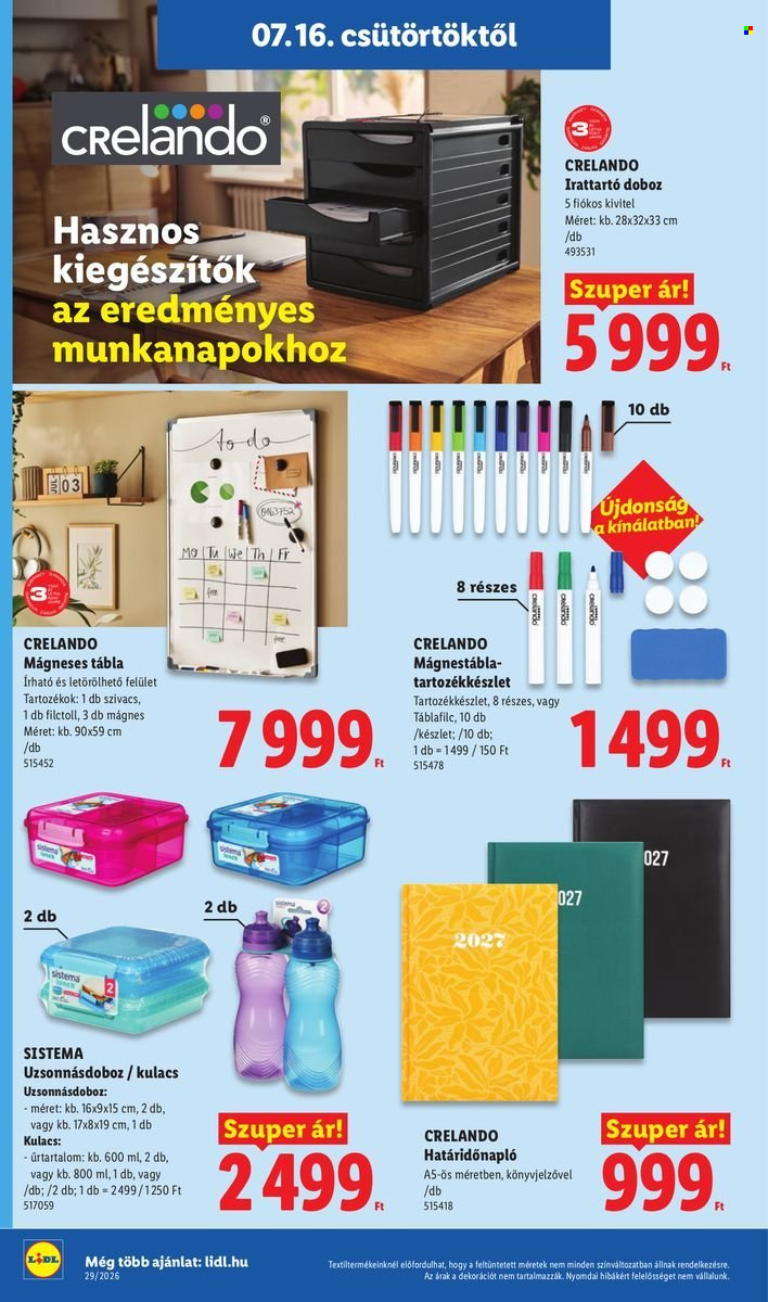 Lidl akciós újságok - 2026.07.16 - 2026.07.22. Oldal 12