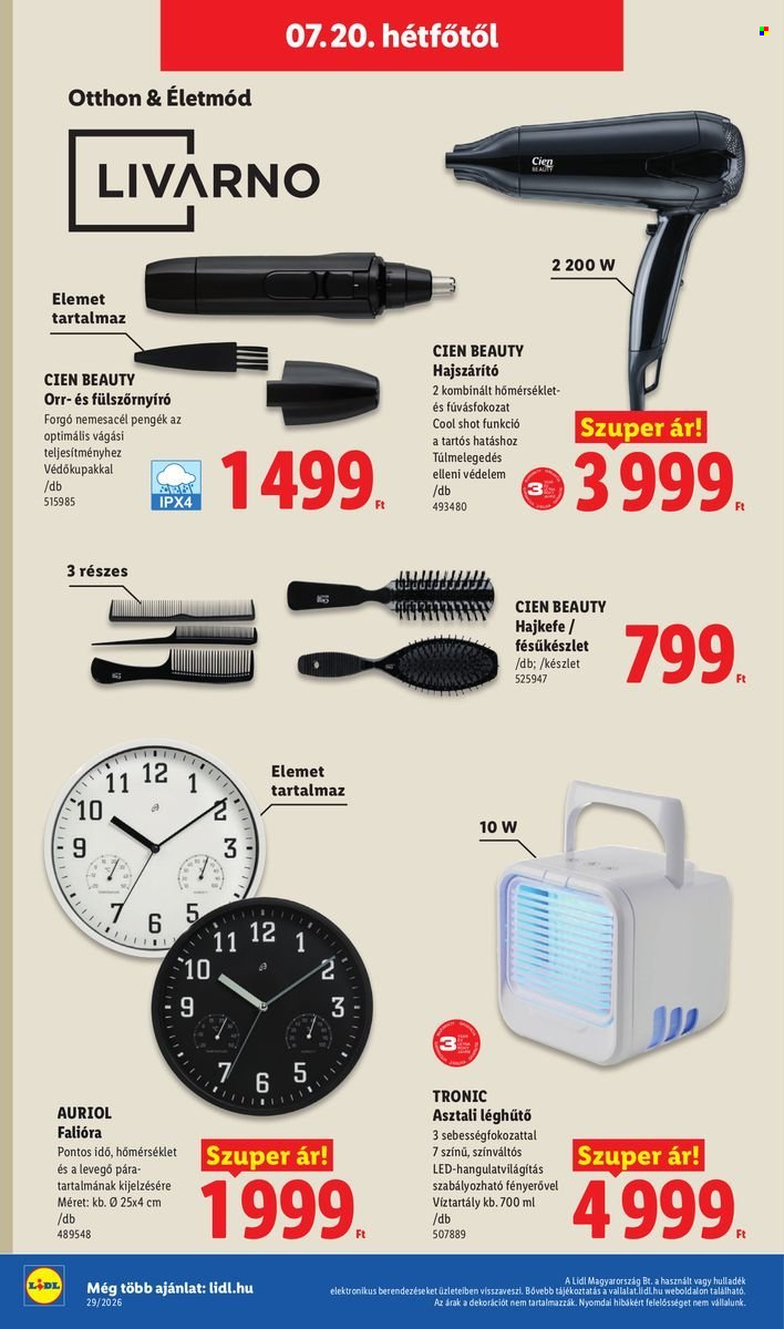 Lidl akciós újságok - 2026.07.16 - 2026.07.22. Oldal 22