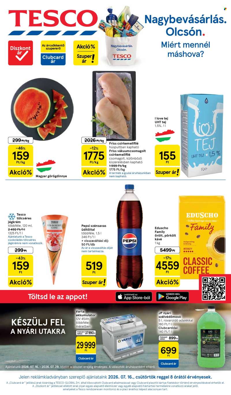 Újság TESCO - 2026.07.16 - 2026.07.22.