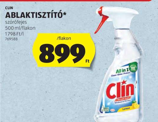 Clin ablaktisztító