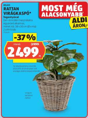 Rattan Virágkaspó