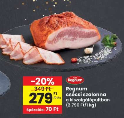 Regnum csécsi szalonna