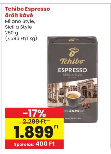 Tchibo Espresso Őrölt Kávé