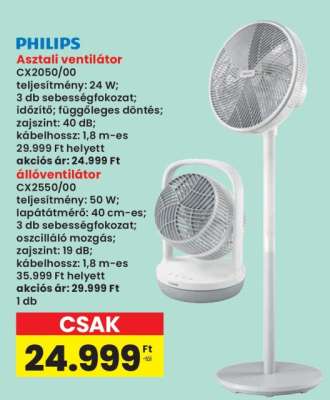 PHILIPS Asztali ventilátor
