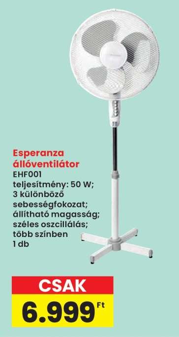 Esperanza állóventilátor