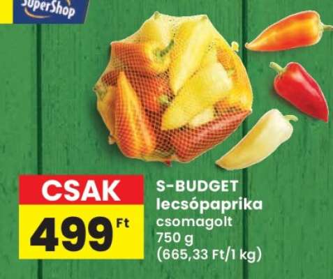 S-BUDGET lecsópaprika