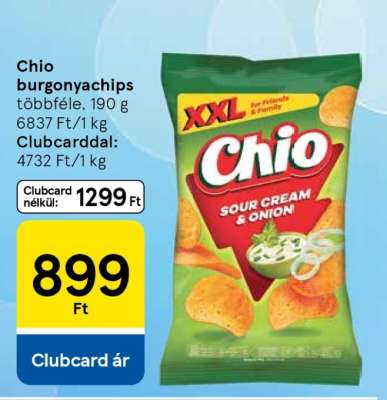 Chio burgonyachips