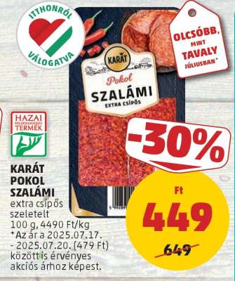 Karát Pokol Szalámi