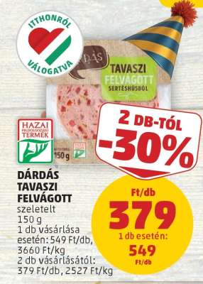 Dárdás Tavaszi Felvágott