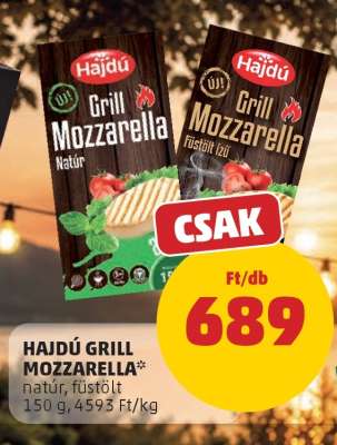 Hajdú Grill Mozzarella