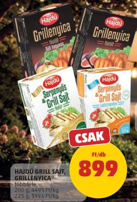 HAJDÚ GRILL SAJT, GRILLENYICA