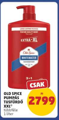 Old Spice Pumpás Tusfürdő XXL