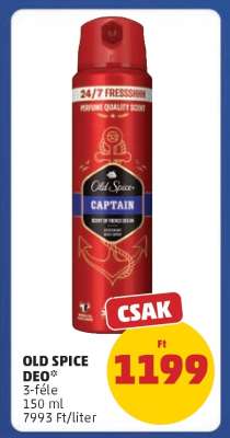 OLD SPICE DEO